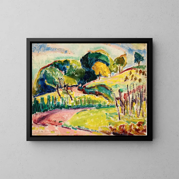 Collines - Alfred Henry Maurer — quadro incorniciato alla parete