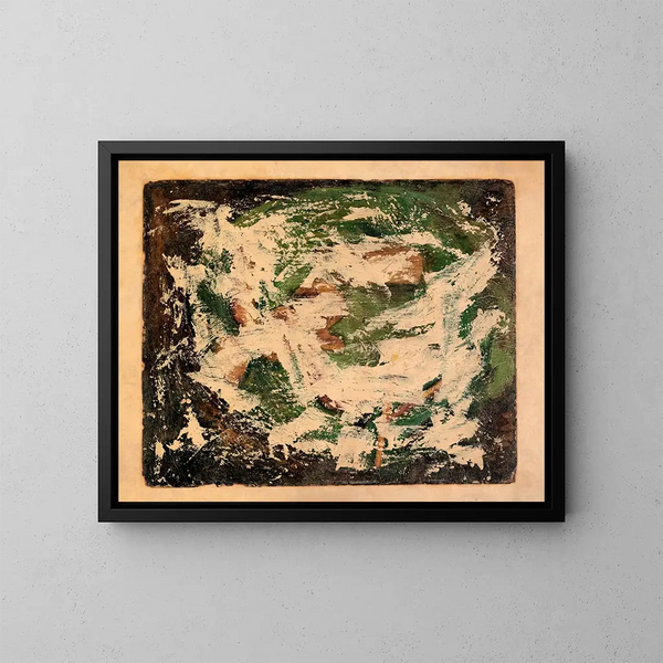 Château et église de Murnau II - Alfred Henry Maurer — quadro incorniciato alla parete