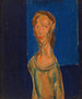 Portrait einer Frau - Alfred Henry Maurer — Ansicht des Kunstwerks