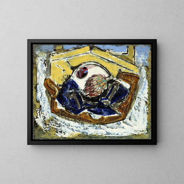 Nature morte con carciofo II - Alfred Henry Maurer — quadro incorniciato alla parete