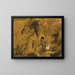 Toilette der indischen Frauen - Alfred Jacob Miller — gerahmtes Bild an der Wand
