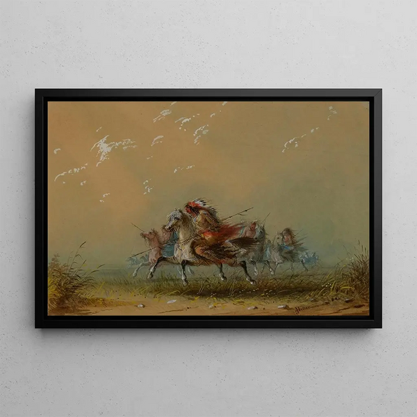 Alfred Jacob Miller - Indians on the War Path.webp