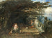 Terrasse von Haddon Hall - Alfred Joseph Woolmer — Ansicht des Kunstwerks