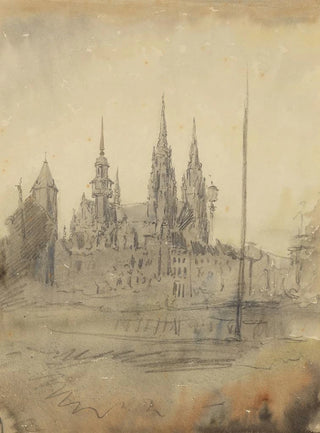 Alfred Ost - Oostende in de mist.webp