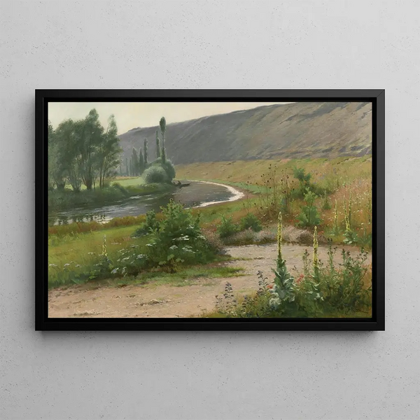 Alfred Renaudin - The river at Pagny la BlancheCte.webp