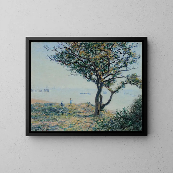 La rade di Cardiff - Alfred Sisley — quadro incorniciato alla parete