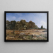 Lisière de la forêt de Fontainebleau - Alfred Sisley — gerahmtes Bild an der Wand