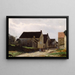 Donne che vanno nei boschi - Alfred Sisley — quadro incorniciato alla parete