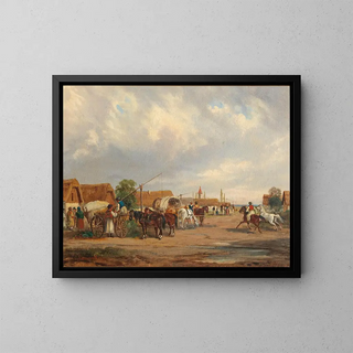 Alfred Steinacker - Ungarisches Dorf.webp