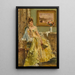Coquetterie - Alfred Stevens — quadro incorniciato alla parete
