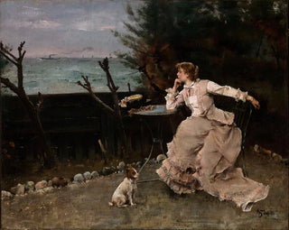 Alfred Stevens - In Deep Thought.webp