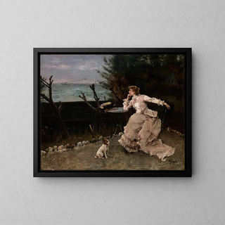 Alfred Stevens - In Deep Thought.webp