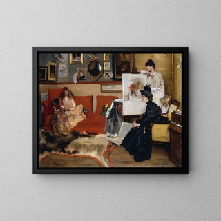 Alfred Stevens - In the Studio.webp