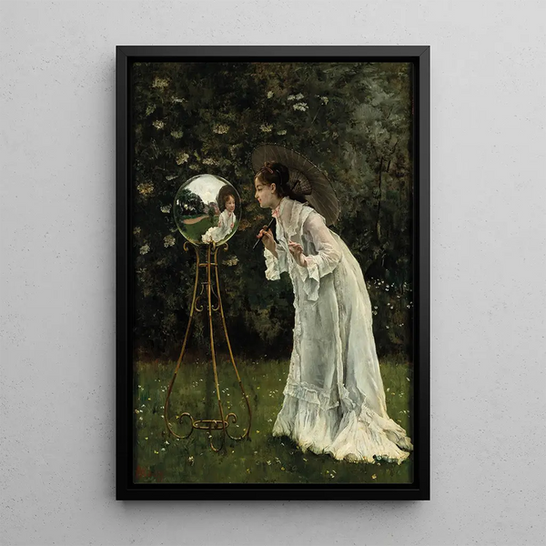 Riproduzione del dipinto La boule argentée - Alfred Stevens