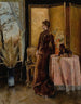La Neige - Alfred Stevens — vista dell’opera