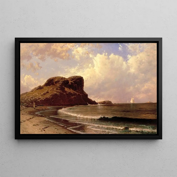 Alfred Thompson Bricher - Castle Rock Nahant Massachusetts.webp
