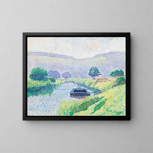 Die Amberleyn-Tal Arunjoki - Alfred William Finch — gerahmtes Bild an der Wand