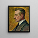 Portrait des Künstlers Magnus Enckell - Alfred William Finch — gerahmtes Bild an der Wand