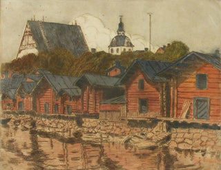 Alfred William Finch - Porvoon rantaaittoja.webp