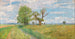 Frühlingslandschaft mit Bach - Alfred Zoff — Ansicht des Kunstwerks