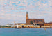 Vista della cattedrale a Chioggia - Alfred Zoff — vista dell’opera