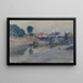Luna crescente su Nieuport - Alfred Zoff — quadro incorniciato alla parete