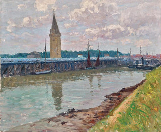 Alfred Zoff - Fischerhafen in Nieuport.webp