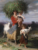 Eine Mutter mit ihren Kindern auf dem Heimweg - Alfred van Muyden — Ansicht des Kunstwerks
