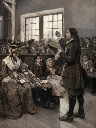 Alice Barber Stephens - John Wesley Teaching His Sunday School.webp