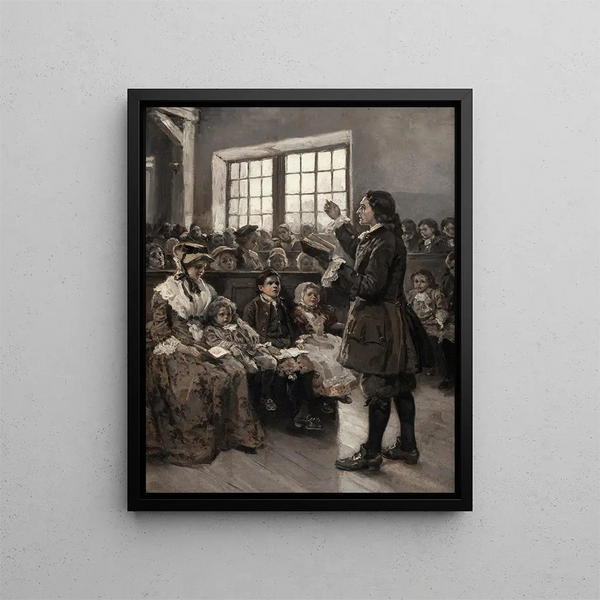 Alice Barber Stephens - John Wesley Teaching His Sunday School.webp