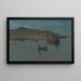 Vista del porto al tramonto - Alice Hogarth Nicholson — quadro incorniciato alla parete