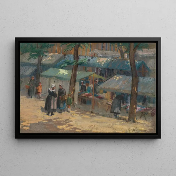 Alice Hogarth Nicholson - Market day Brittany.webp