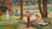 Fest des Tees am Teichufer - Alice Mary Havers — Ansicht des Kunstwerks