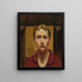 Mann blond - Alice Pike Barney — gerahmtes Bild an der Wand