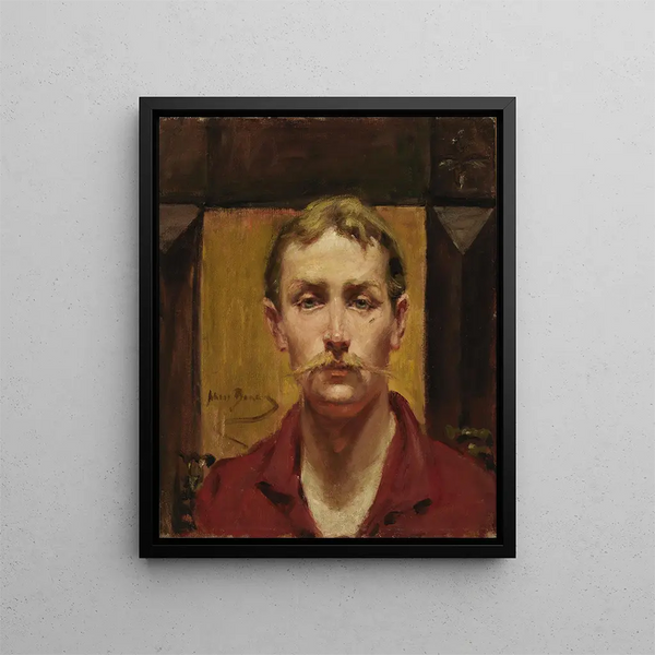 Mann blond - Alice Pike Barney — gerahmtes Bild an der Wand