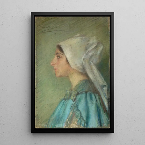 Riproduzione del dipinto Bonnet breton - Alice Pike Barney