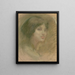 Traumfrau - Alice Pike Barney — gerahmtes Bild an der Wand
