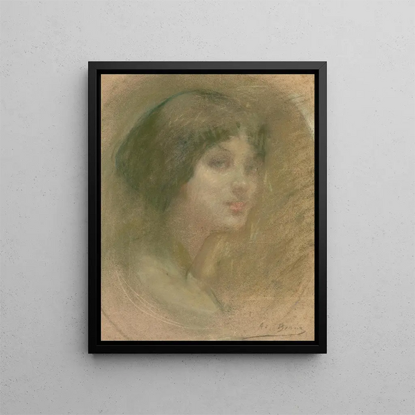 Donna dei sogni - Alice Pike Barney — quadro incorniciato alla parete