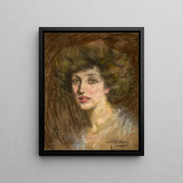 Gladys - Alice Pike Barney — gerahmtes Bild an der Wand