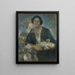 Frau Italienerin mit Kind - Alice Pike Barney — gerahmtes Bild an der Wand