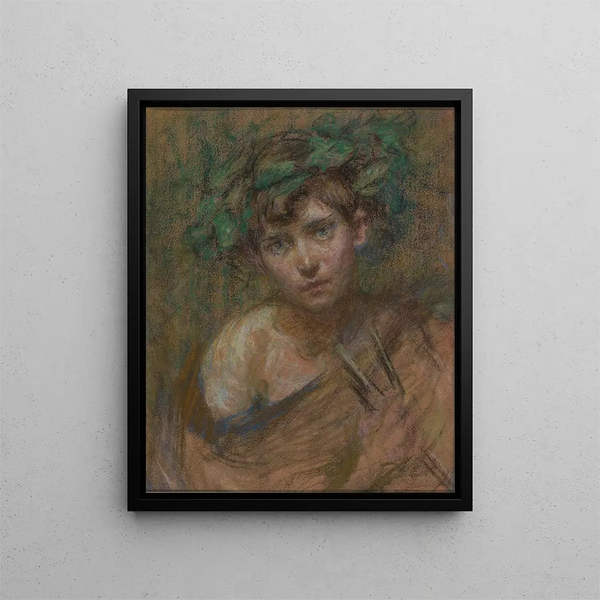 Junge Faune - Alice Pike Barney — gerahmtes Bild an der Wand