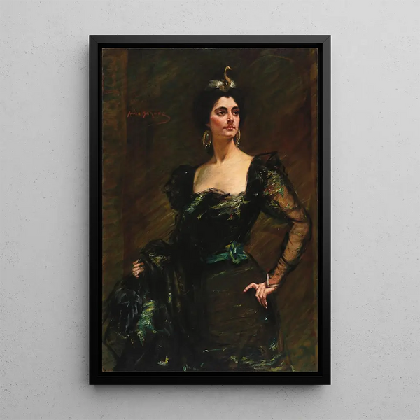Kate Deering Ridgely - Alice Pike Barney — gerahmtes Bild an der Wand