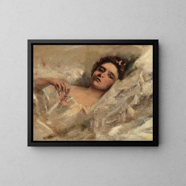 Laura Alice - Alice Pike Barney — gerahmtes Bild an der Wand