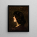 Laura im Alter von fünfzehn Jahren - Alice Pike Barney — gerahmtes Bild an der Wand