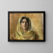 Marianne in giallo - Alice Pike Barney — quadro incorniciato alla parete