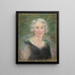 Mme Leslie Carter - Alice Pike Barney — quadro incorniciato alla parete
