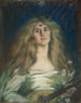 Natalie à la mandoline - Alice Pike Barney — Ansicht des Kunstwerks