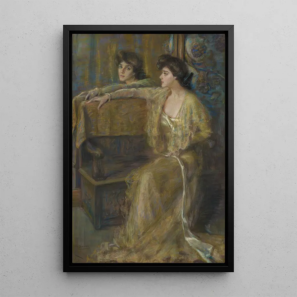 Reproduktion des Gemäldes Grâce réfléchie - Alice Pike Barney