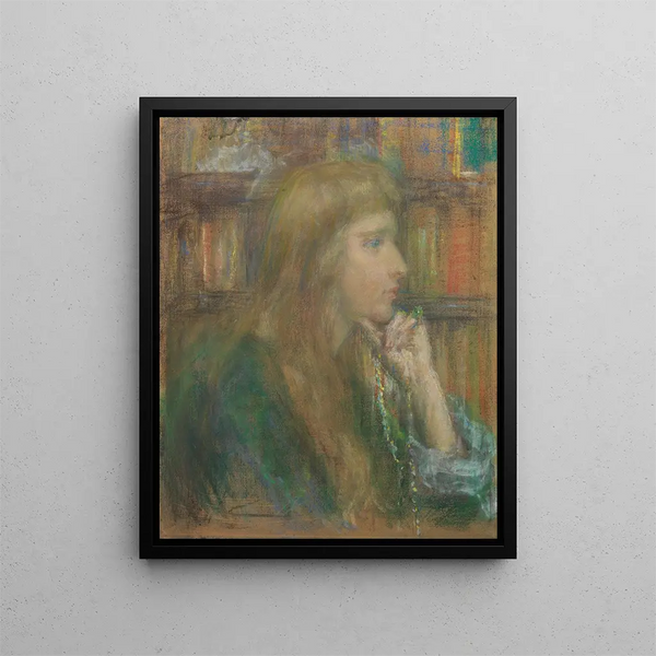 L'écrivaine Natalie Clifford Barney - Alice Pike Barney — quadro incorniciato alla parete