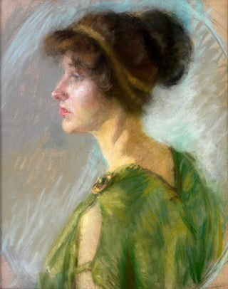 Alice Pike Barney - Young Woman in Green.webp